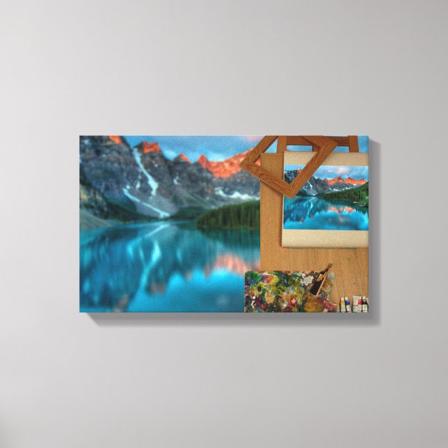 Nationalpark Banff Leinwanddruck (Vorderseite)