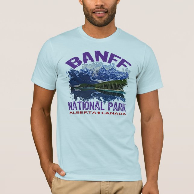Nationalpark Banffs, Alberta Kanada T-Shirt (Vorderseite)