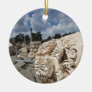 Nationalpark Beit She-An, Ruinen aus der Römerzeit Keramik Ornament