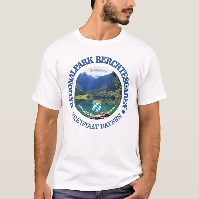 Nationalpark Berchtesgaden T-Shirt (Vorderseite)