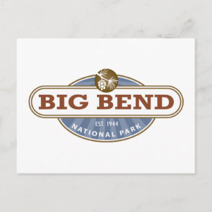 Nationalpark Big Bend Postkarte