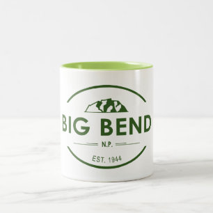 Nationalpark Big Bend Zweifarbige Tasse