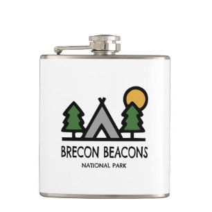 Nationalpark Brecon Beacons Flachmann