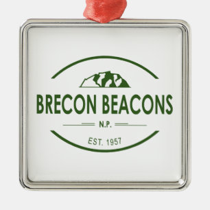 Nationalpark Brecon Beacons Ornament Aus Metall