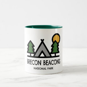 Nationalpark Brecon Beacons Zweifarbige Tasse