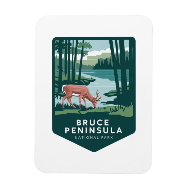 Nationalpark Bruce Peninsula Magnet (Vertikal)