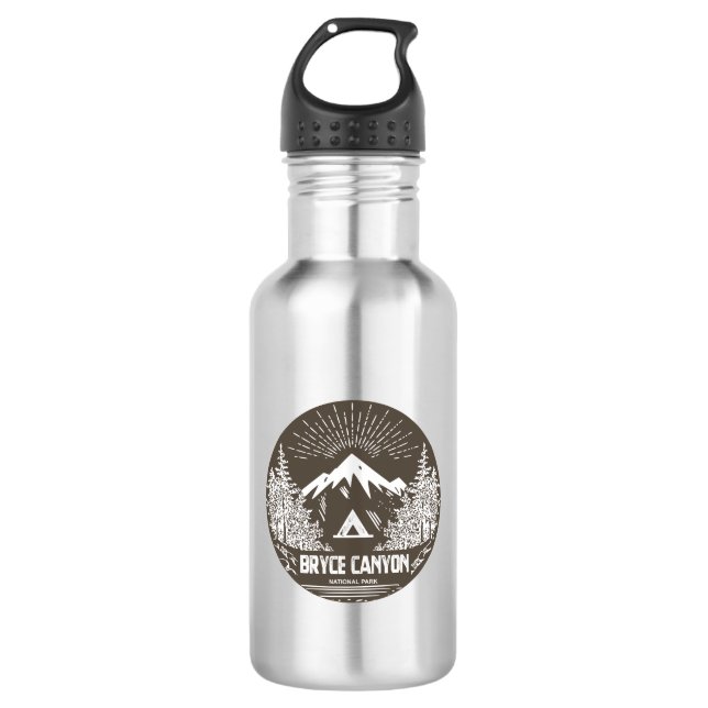 Nationalpark Bryce Canyon Edelstahlflasche (Vorderseite)