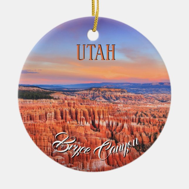 Nationalpark Bryce Canyon Keramikornament (Vorne)