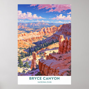 Nationalpark Bryce Canyon Poster