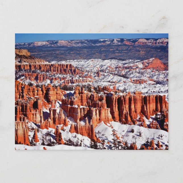 Nationalpark Bryce Canyon Postkarte (Vorderseite)