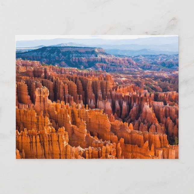 Nationalpark Bryce Canyon Postkarte (Vorderseite)