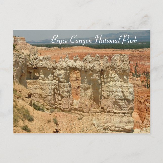 Nationalpark Bryce Canyon Postkarte (Vorderseite)