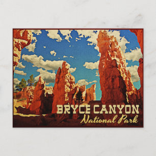 Nationalpark Bryce Canyon Postkarte