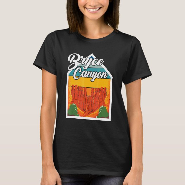 Nationalpark Bryce Canyon Utah Felsformation Hik T-Shirt (Vorderseite)