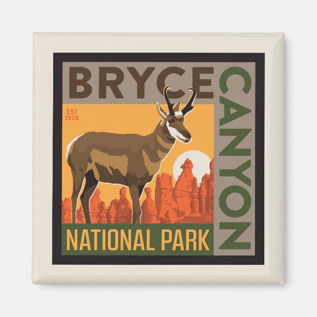 Nationalpark Bryce Canyon | Utah Magnet (Vorne)