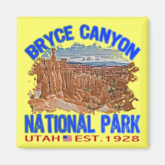 Nationalpark Bryce Canyon, Utah Magnet (Vorne)