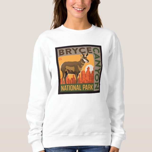 Nationalpark Bryce Canyon | Utah Sweatshirt (Vorderseite)