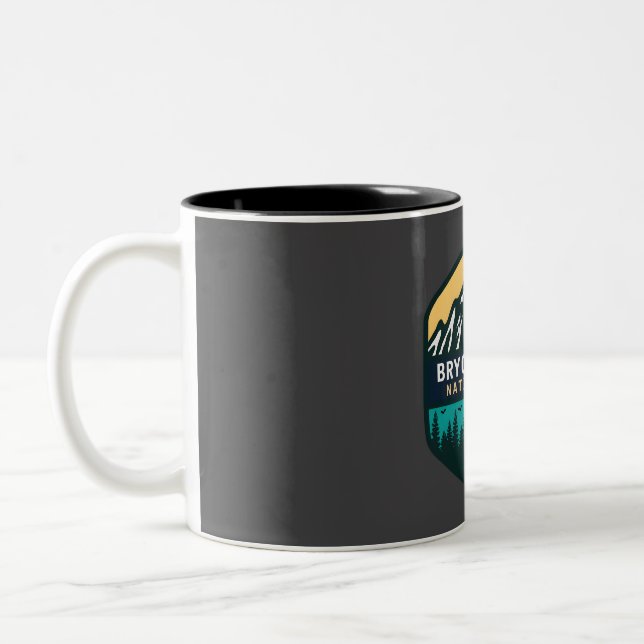 Nationalpark Bryce Canyon Zweifarbige Tasse (Links)