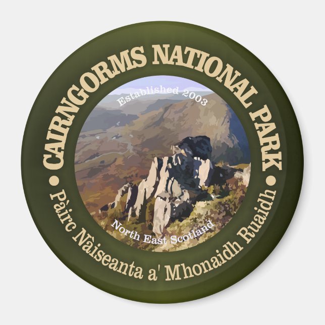 Nationalpark Cairngorms Magnet (Vorne)