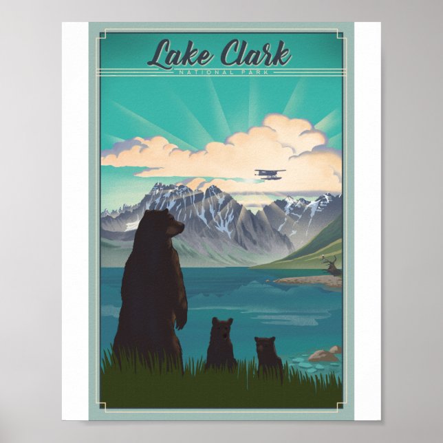 Nationalpark California Poster (Vorne)