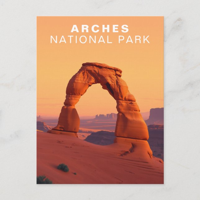 Nationalpark California Postkarte (Vorderseite)
