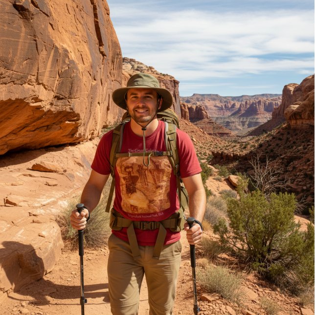 Nationalpark Canyon Nationalpark California T-Shirt (Von Creator hochgeladen)