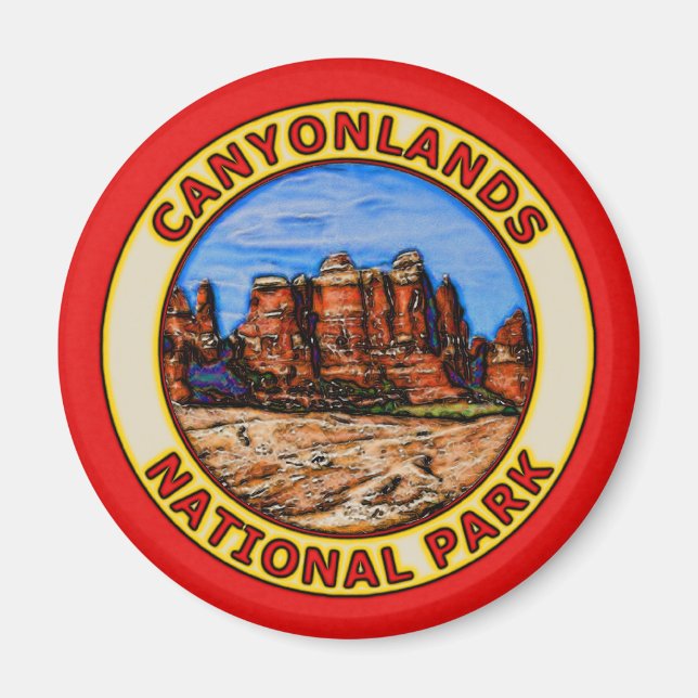 Nationalpark Canyonlands Magnet (Vorne)