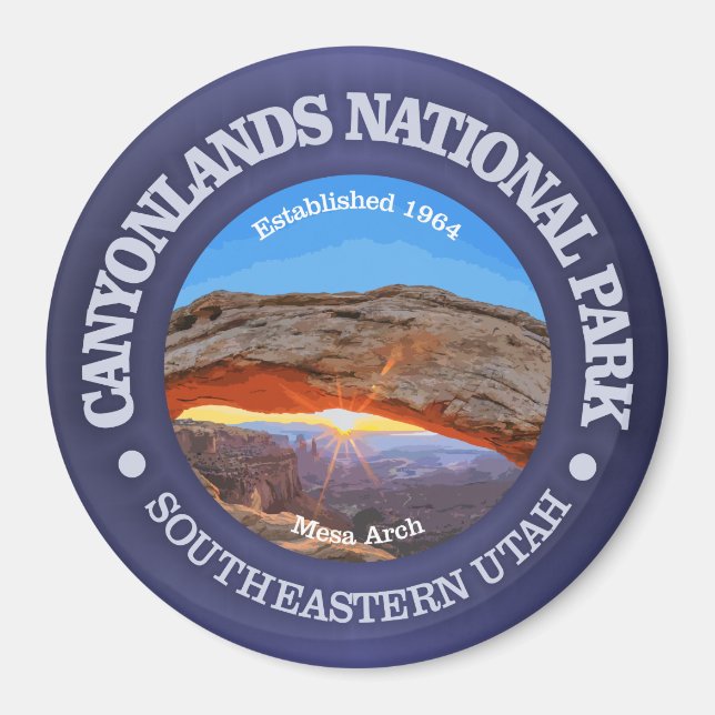 Nationalpark Canyonlands Magnet (Vorne)