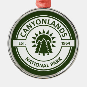 Nationalpark Canyonlands Ornament Aus Metall