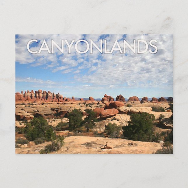 Nationalpark Canyonlands Postkarte (Vorderseite)