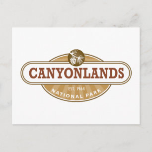 Nationalpark Canyonlands Postkarte