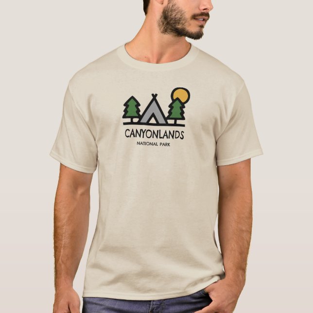 Nationalpark Canyonlands T-Shirt (Vorderseite)