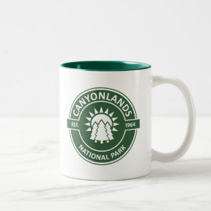 Nationalpark Canyonlands Zweifarbige Tasse