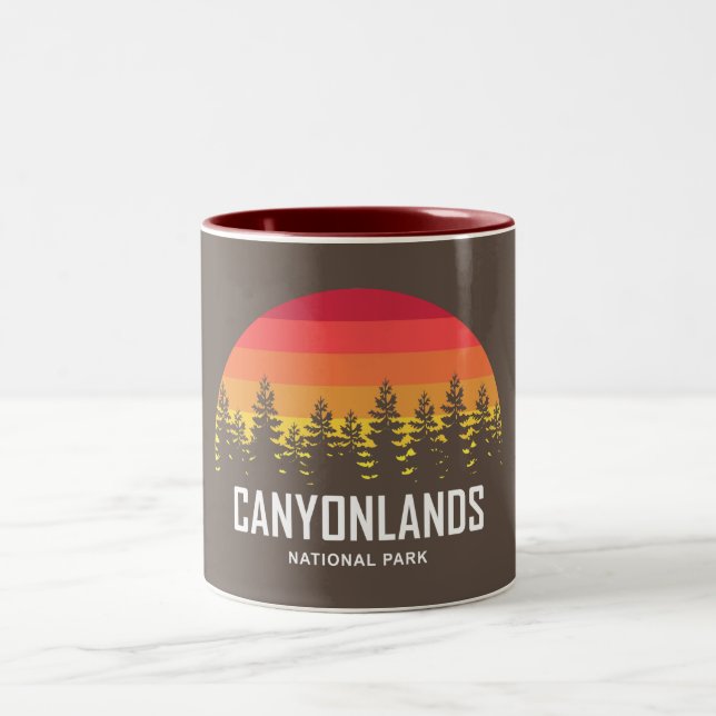 Nationalpark Canyonlands Zweifarbige Tasse (Mittel)