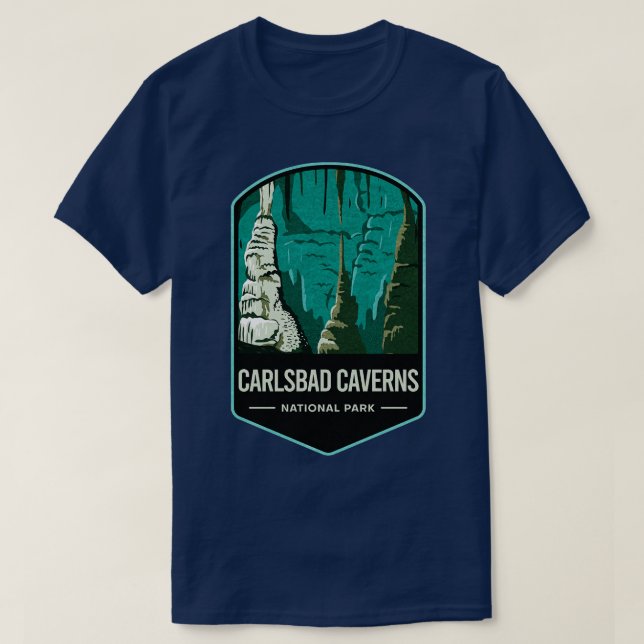 Nationalpark Carlsbad Caverns 3 T-Shirt (Design vorne)