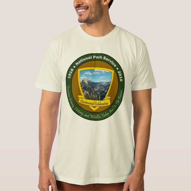 Nationalpark Centennial TSjirts Yosemite T-Shirt (Vorderseite)
