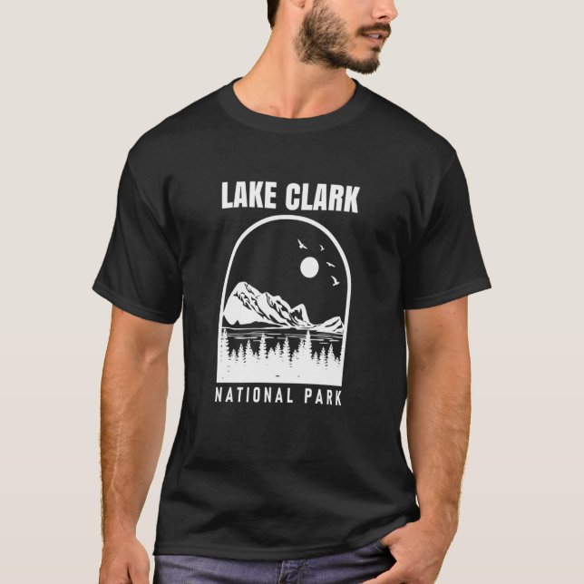 Nationalpark Clark Nord-Süd Wandern im Val Piora T-Shirt (Vorderseite)