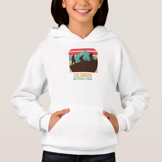 NATIONALPARK COLORADO HOODIE (Vorderseite)