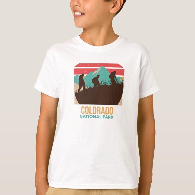 NATIONALPARK COLORADO T-Shirt (Vorderseite)