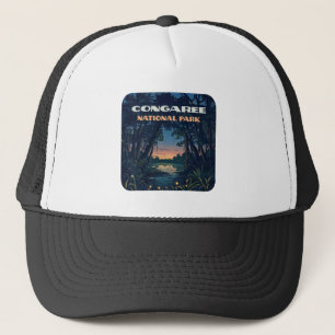 Nationalpark Congaree Süd Carolina Retro Truckerkappe