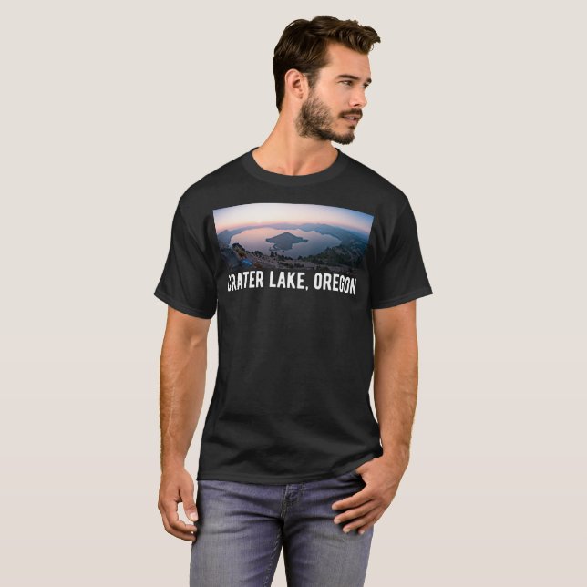 Nationalpark Crater See-Oregons schön T-Shirt (Vorne ganz)