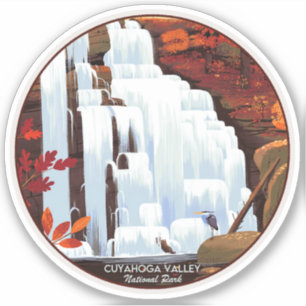 Nationalpark Cuyahoga Aufkleber