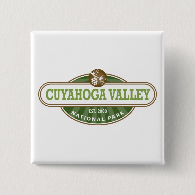 Nationalpark Cuyahoga Button (Vorderseite)