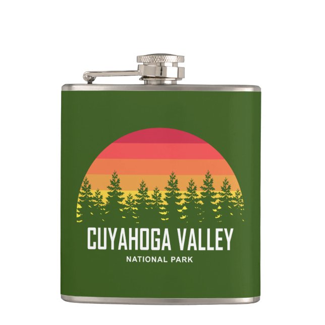Nationalpark Cuyahoga Flachmann (Vorderseite)
