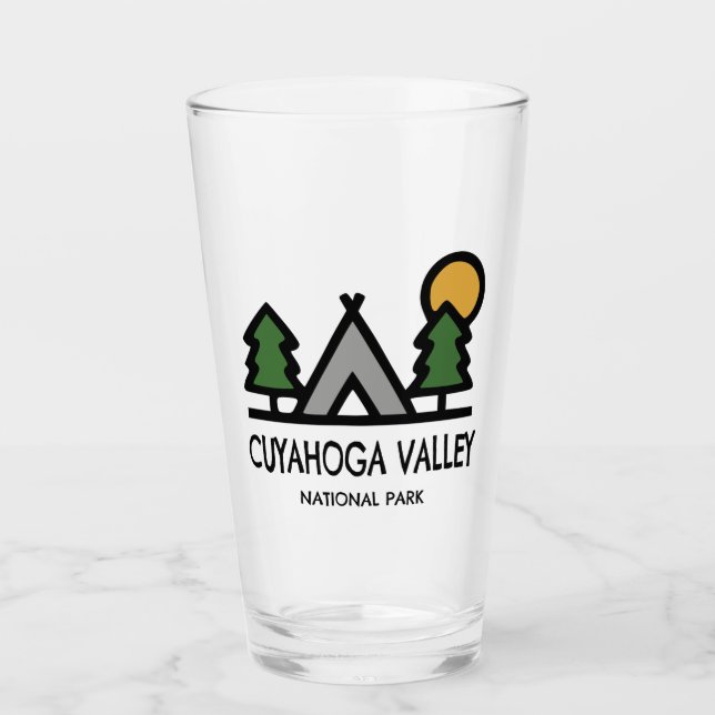 Nationalpark Cuyahoga Glas (Vorderseite)