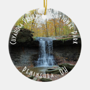 Nationalpark Cuyahoga Keramik Ornament