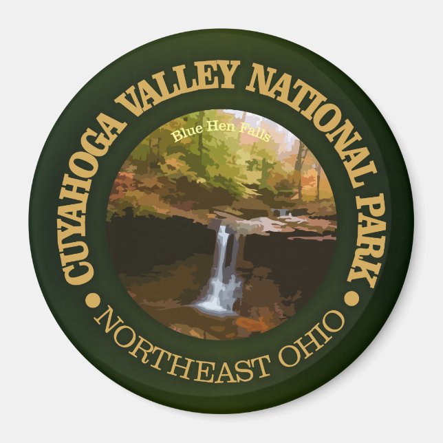 Nationalpark Cuyahoga Magnet (Vorne)