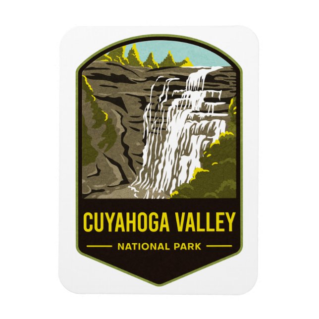Nationalpark Cuyahoga Magnet (Vertikal)