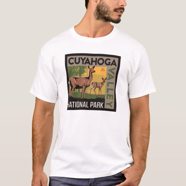 Nationalpark Cuyahoga | Ohio T-Shirt (Vorderseite)