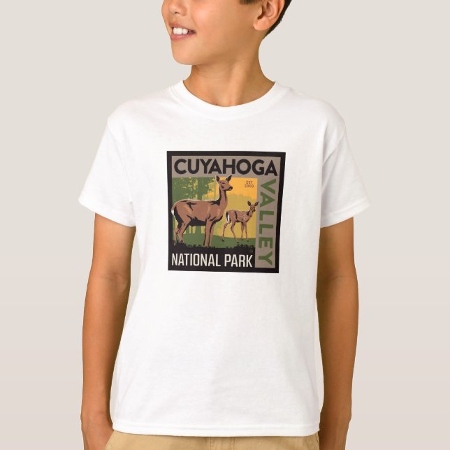 Nationalpark Cuyahoga | Ohio T-Shirt (Vorderseite)